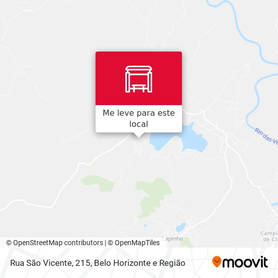 Rua São Vicente, 215 mapa