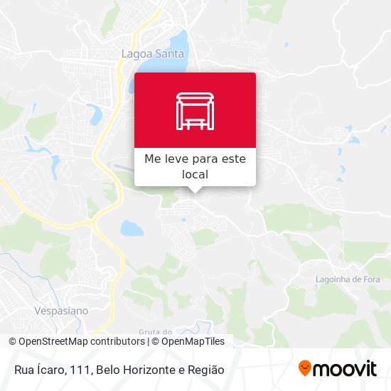 Rua Ícaro, 111 mapa