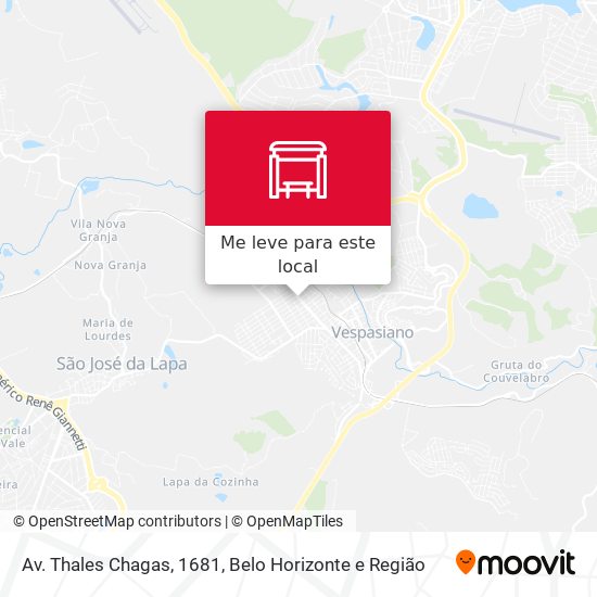 Av. Thales Chagas, 1681 mapa