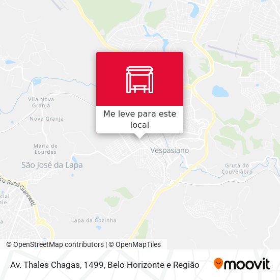 Av. Thales Chagas, 1499 mapa