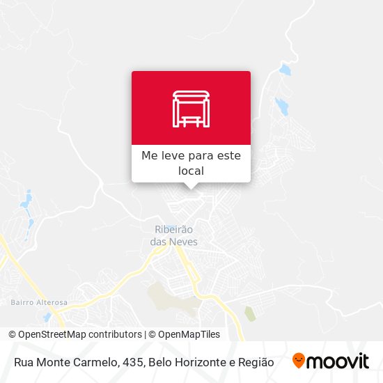 Rua Monte Carmelo, 435 mapa