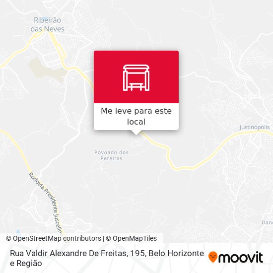 Rua Valdir Alexandre De Freitas, 195 mapa