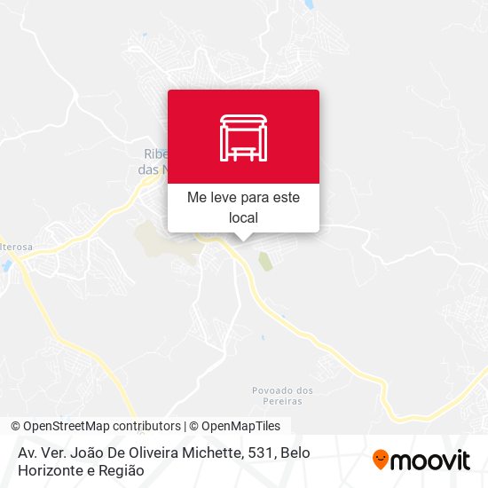 Av. Ver. João De Oliveira Michette, 531 mapa