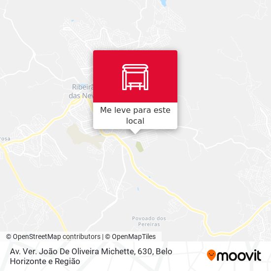 Av. Ver. João De Oliveira Michette, 630 mapa