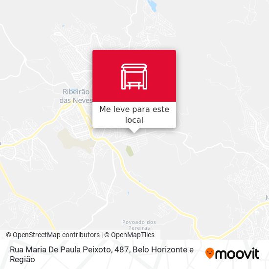 Rua Maria De Paula Peixoto, 487 mapa