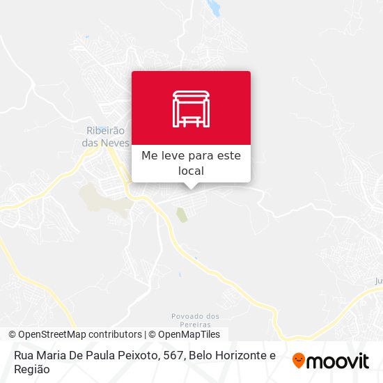Rua Maria De Paula Peixoto, 567 mapa