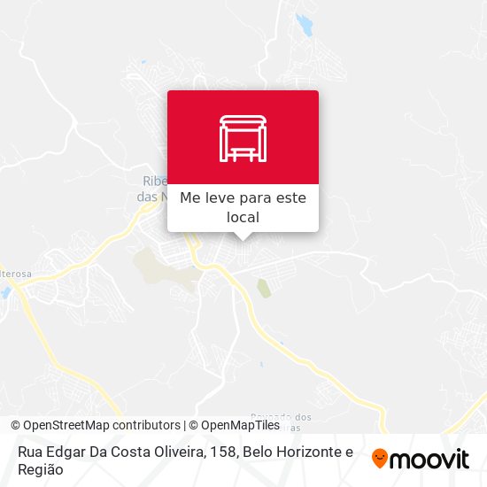 Rua Edgar Da Costa Oliveira, 158 mapa