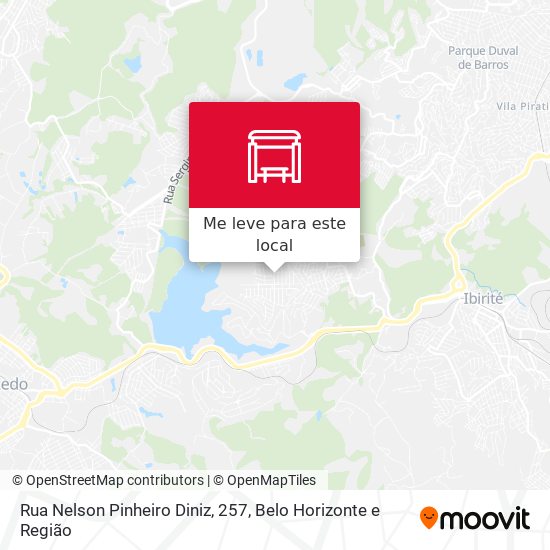 Rua Nelson Pinheiro Diniz, 257 mapa