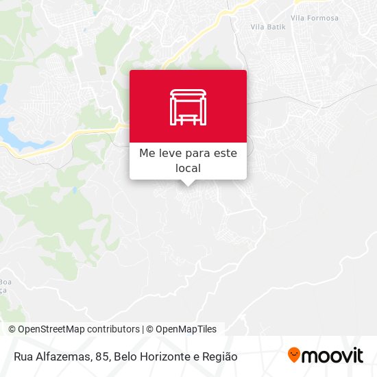 Rua Alfazemas, 85 mapa