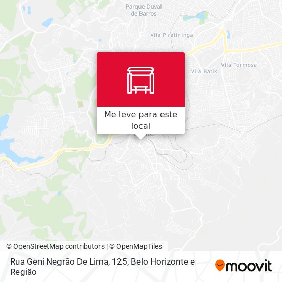 Rua Geni Negrão De Lima, 125 mapa