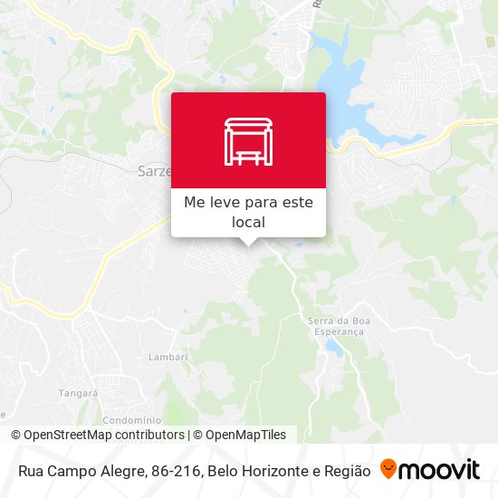 Rua Campo Alegre, 86-216 mapa