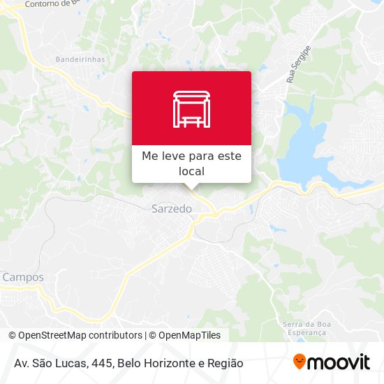 Av. São Lucas, 445 mapa