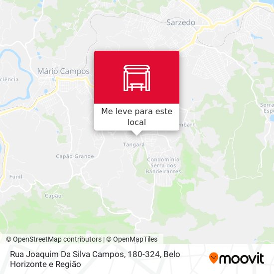 Rua Joaquim Da Silva Campos, 180-324 mapa