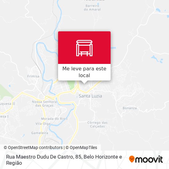 Rua Maestro Dudu De Castro, 85 mapa