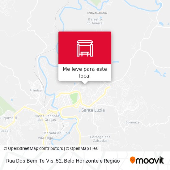 Rua Dos Bem-Te-Vis, 52 mapa