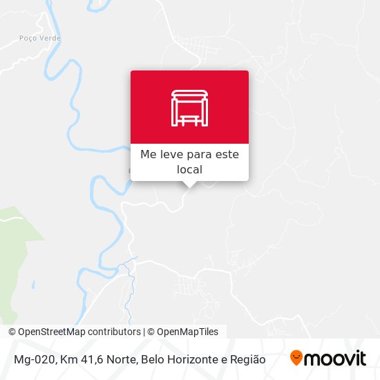 Mg-020, Km 41,6 Norte mapa