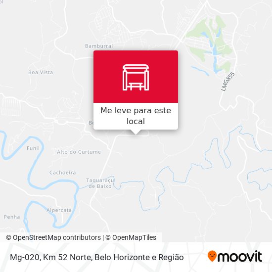 Mg-020, Km 52 Norte mapa