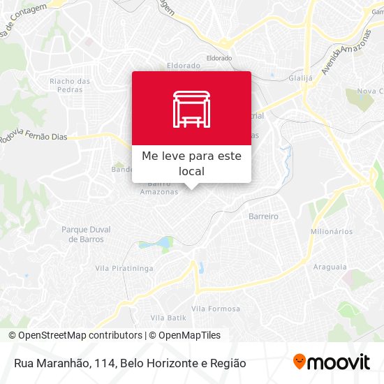 Rua Maranhão, 114 mapa