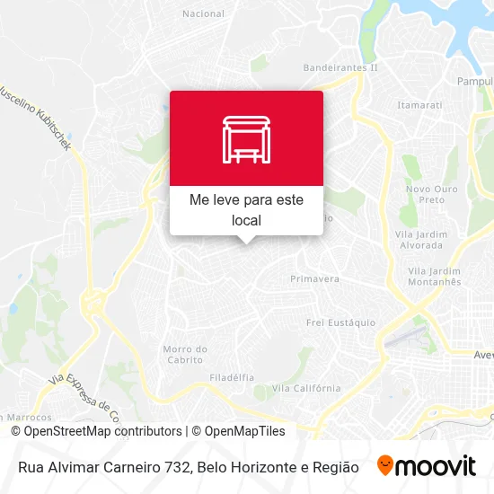 Rua Alvimar Carneiro 732 mapa