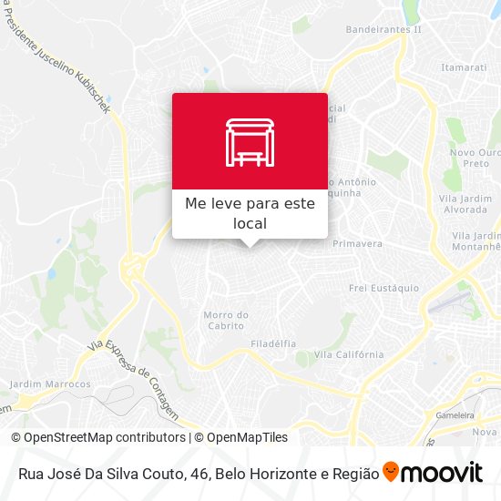 Rua José Da Silva Couto, 46 mapa