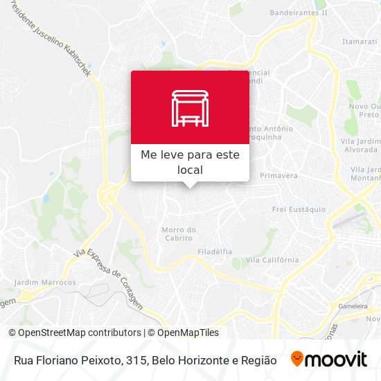Rua Floriano Peixoto, 315 mapa