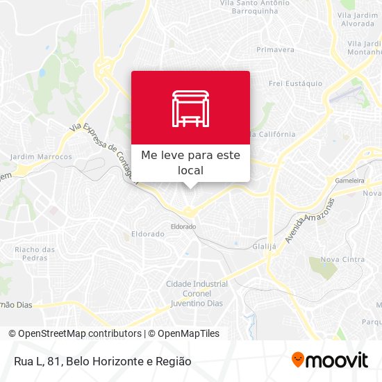 Rua L, 81 mapa