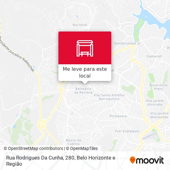 Rua Rodrigues Da Cunha, 280 mapa