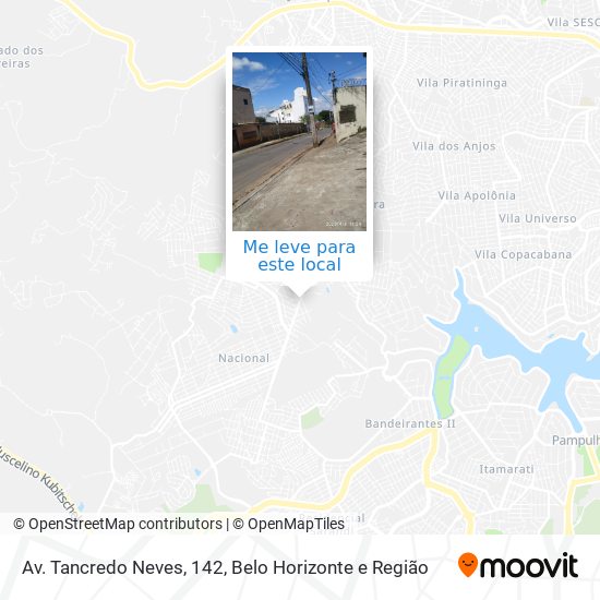 Av. Tancredo Neves, 142 mapa