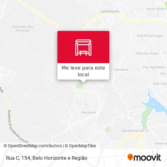 Rua C, 154 mapa