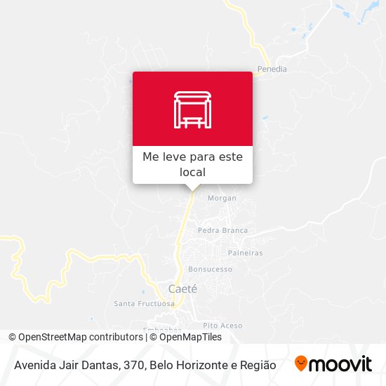 Avenida Jair Dantas, 370 mapa