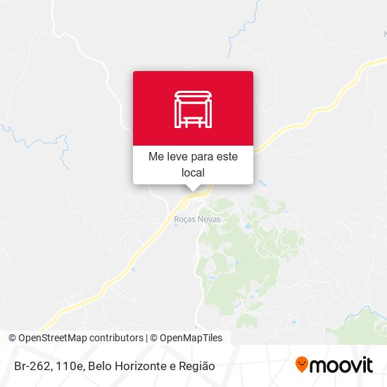 Br-262, 110e mapa