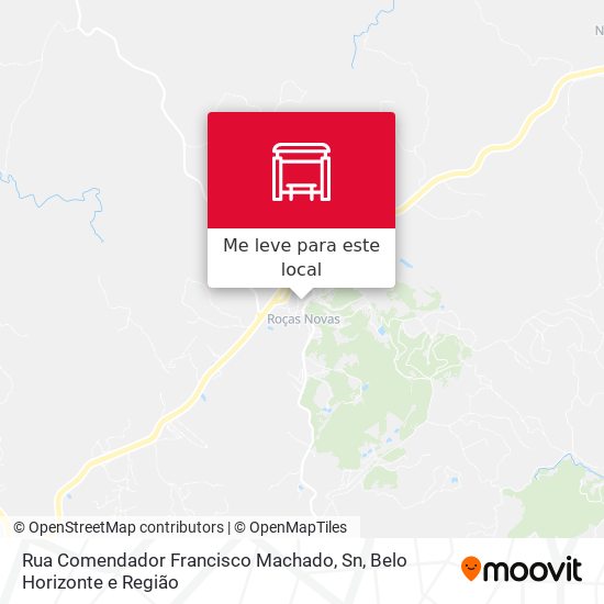 Rua Comendador Francisco Machado, Sn mapa
