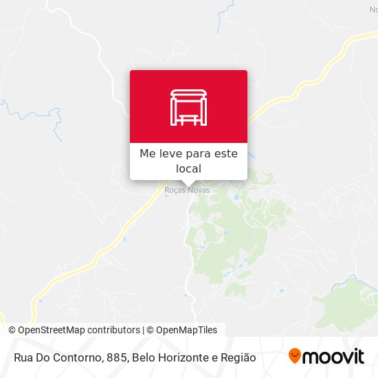 Rua Do Contorno, 885 mapa