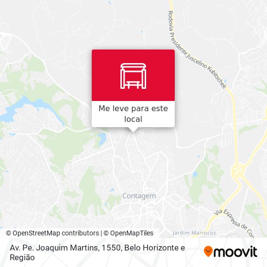 Av. Pe. Joaquim Martins, 1550 mapa