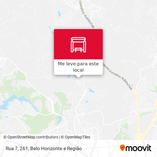 Rua 7, 261 mapa