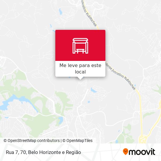 Rua 7, 70 mapa