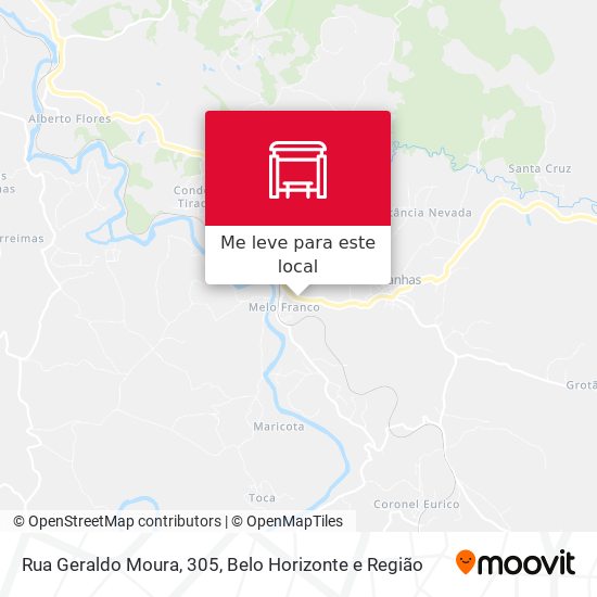 Rua Geraldo Moura, 305 mapa