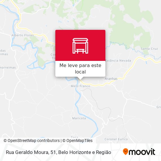 Rua Geraldo Moura, 51 mapa