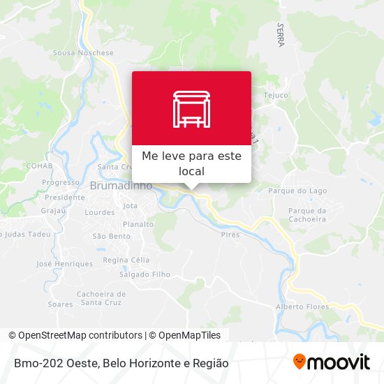 Bmo-202 Oeste mapa