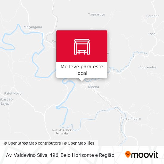 Av. Valdevino Silva, 496 mapa