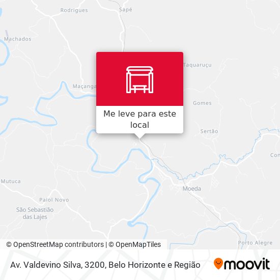 Av. Valdevino Silva, 3200 mapa