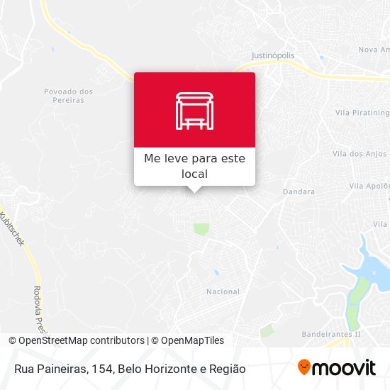 Rua Paineiras, 154 mapa