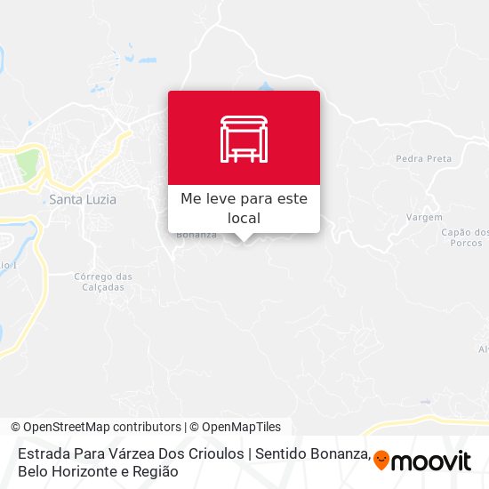 Estrada Para Várzea Dos Crioulos | Sentido Bonanza mapa