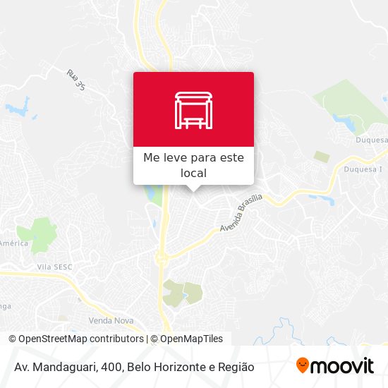 Av. Mandaguari, 400 mapa