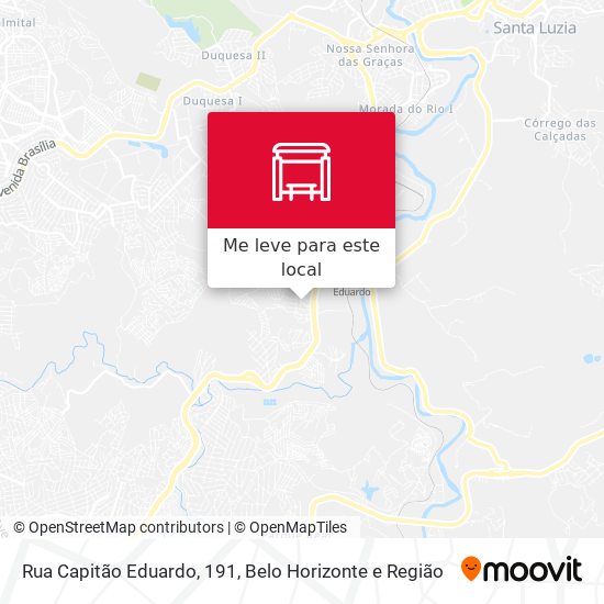 Rua Capitão Eduardo, 191 mapa