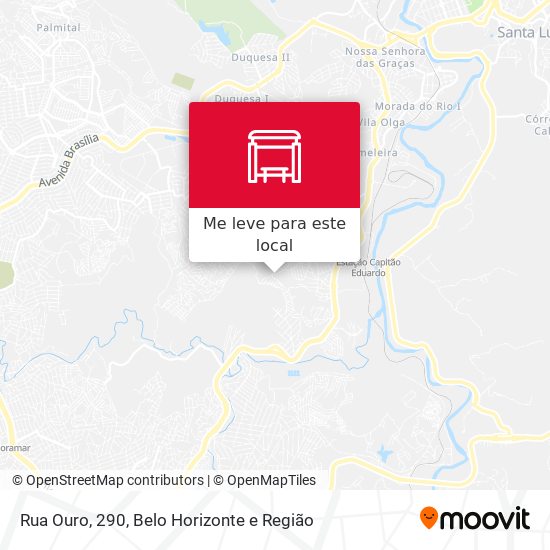 Rua Ouro, 290 mapa