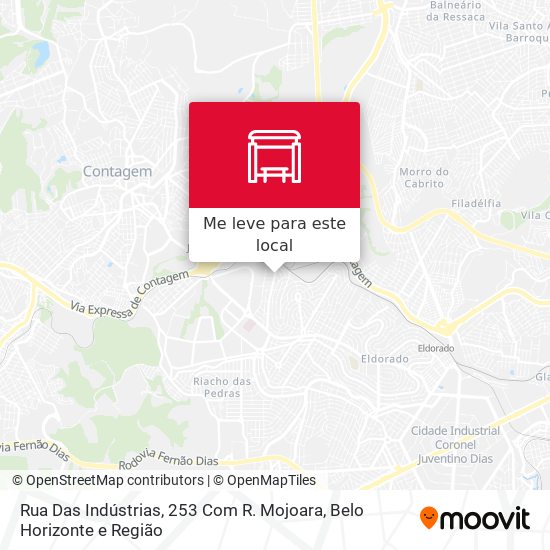 Rua Das Indústrias, 253 Com R. Mojoara mapa