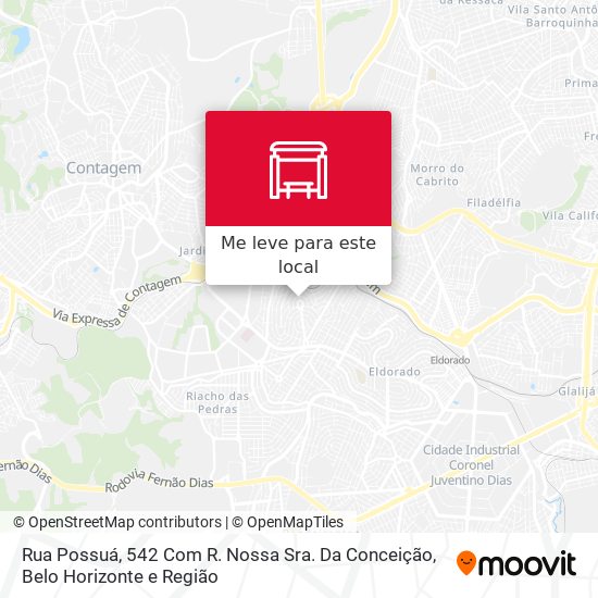 Rua Possuá, 542 Com R. Nossa Sra. Da Conceição mapa