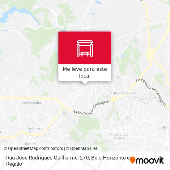 Rua José Rodrigues Guilherme, 270 mapa