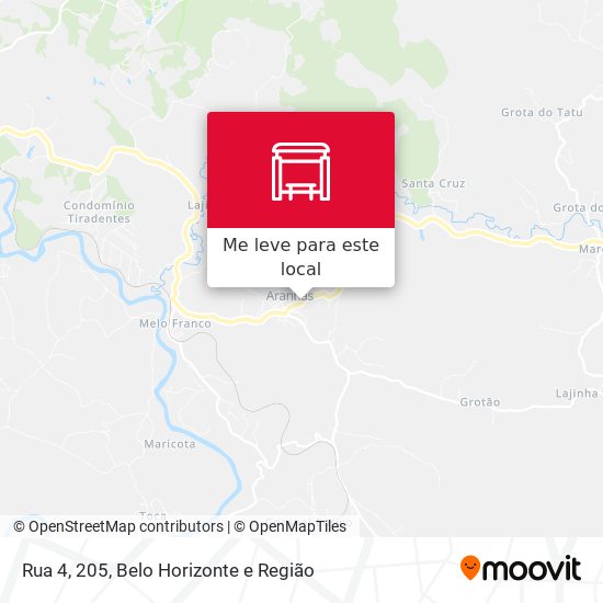 Rua 4, 205 mapa